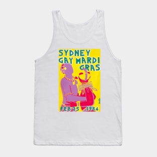 Sydney Mardi Gras 1984 Poster Tank Top
